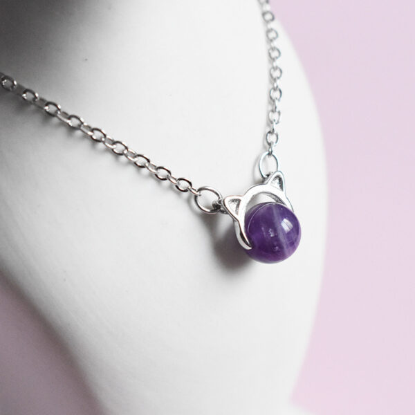 Sweet And Artistic Women's Amethyst Jewelry Fashion Jewelry - Image 4