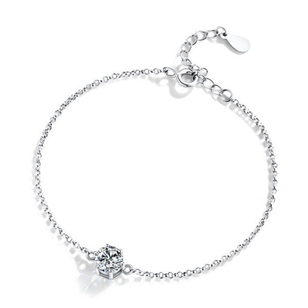 925 Sterling Silver Six-claw Bracelet Ornament - Image 4