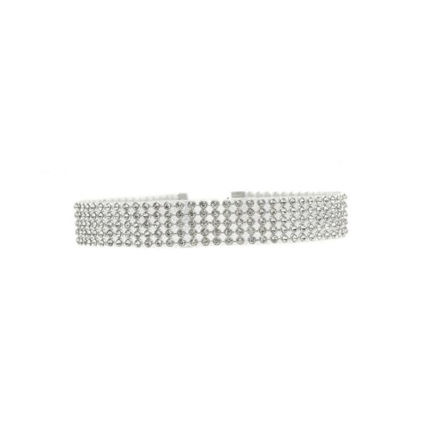 Full Crystal Rhinestone Choker Necklace Wedding Jewelry Chokers Necklaces For Women - Image 3