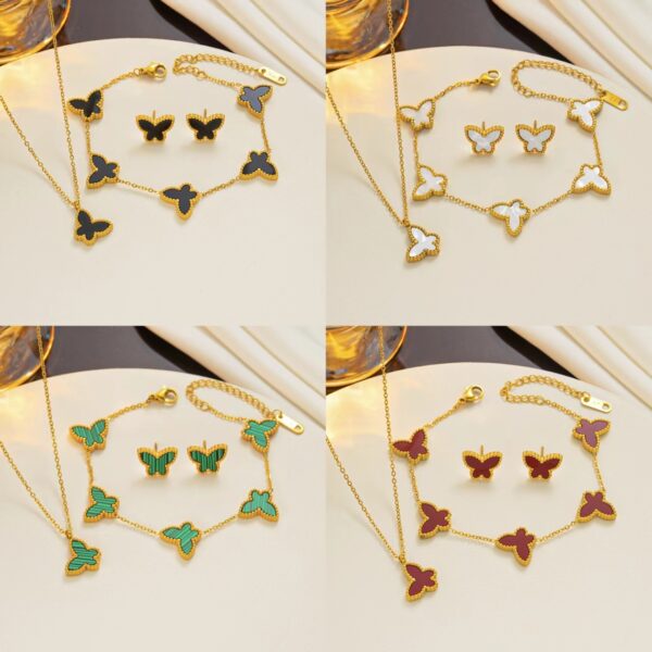 Butterfly Ornament Three-piece Set - Image 9
