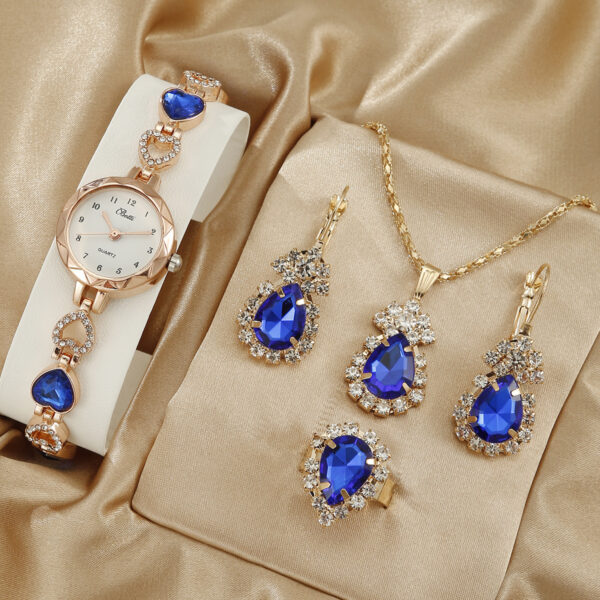 Women's Simple Disc Light Luxury Quartz Bracelet Jewelry Watch - Image 9