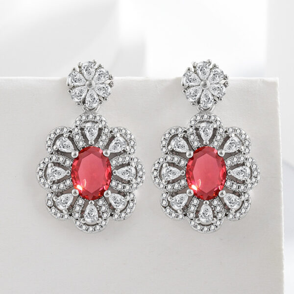 Bride Jewelry Earrings Necklace Jewelry Suit - Image 8