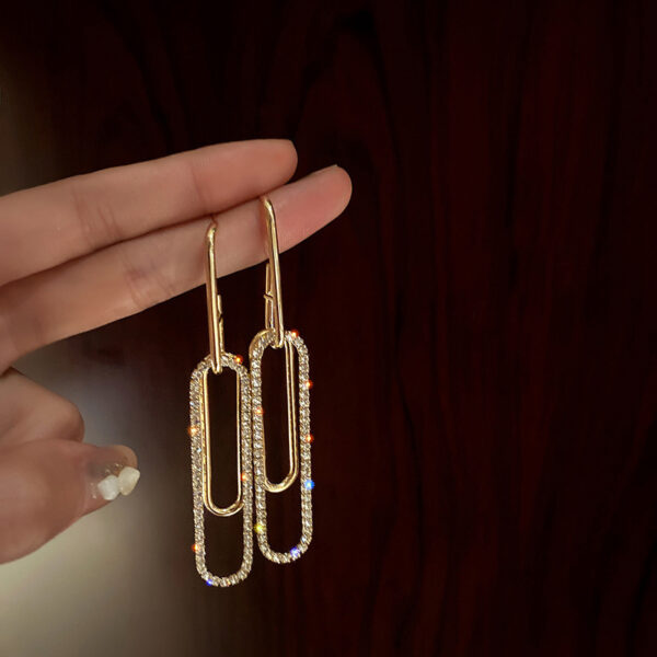 Butterfly Tassels Long Cool Wind Earrings - Image 4