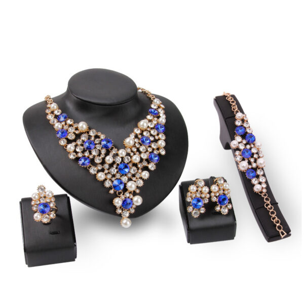 Exaggerated Jewelry Set Bridal Clothing Accessories - Image 4