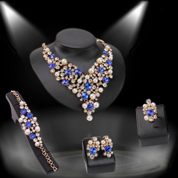 Exaggerated Jewelry Set Bridal Clothing Accessories - Image 5