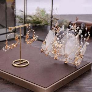 Pearl Full Circle Bridal Crown Tiara