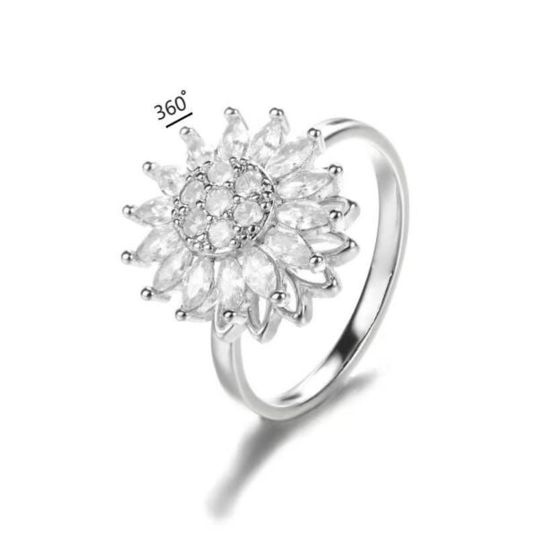 Women's Fashion Can Be Rotatable Ring - Image 3