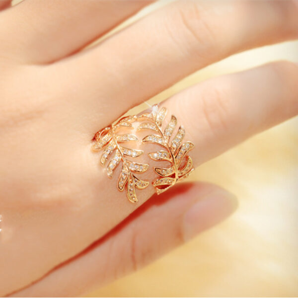 Mimosa leaves rings - Image 5