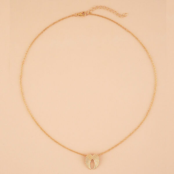 Heavenly Angel Wings Fashion Gold Silver Wing Pendant Clavicle Chain Necklaces For Women - Image 6