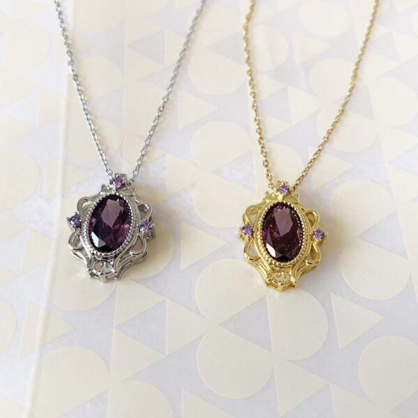Diamond-embedded Light Luxury Ladies Clavicle Chain - Image 9