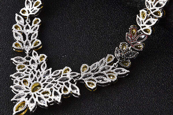 Korean style Ice Flower Earrings Jewelry Set - Image 5