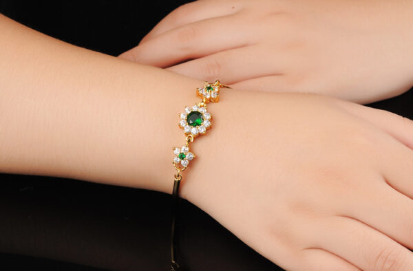 Shiny Zircon Bride And Ladies Bracelet - Image 2