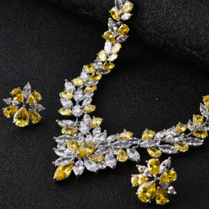 Korean style Ice Flower Earrings Jewelry Set
