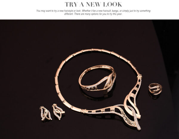 European And American Party Jewelry Set - Image 6