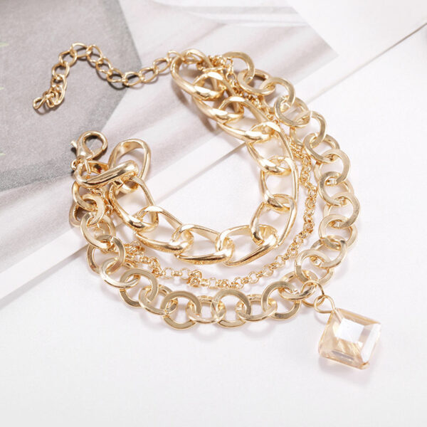 Diamond crystal pendant multi-layer chain - Image 5