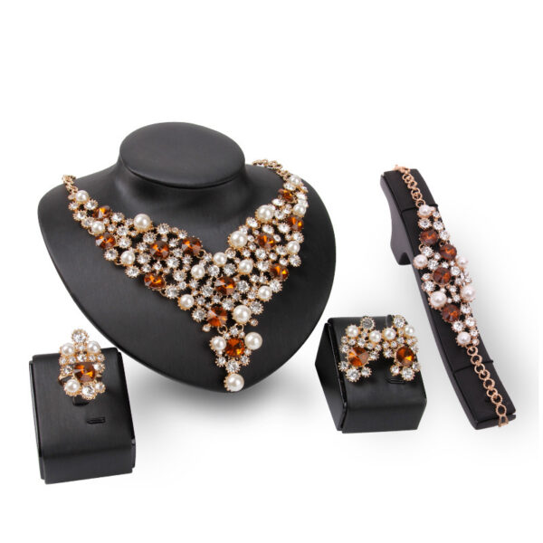 Exaggerated Jewelry Set Bridal Clothing Accessories - Image 2