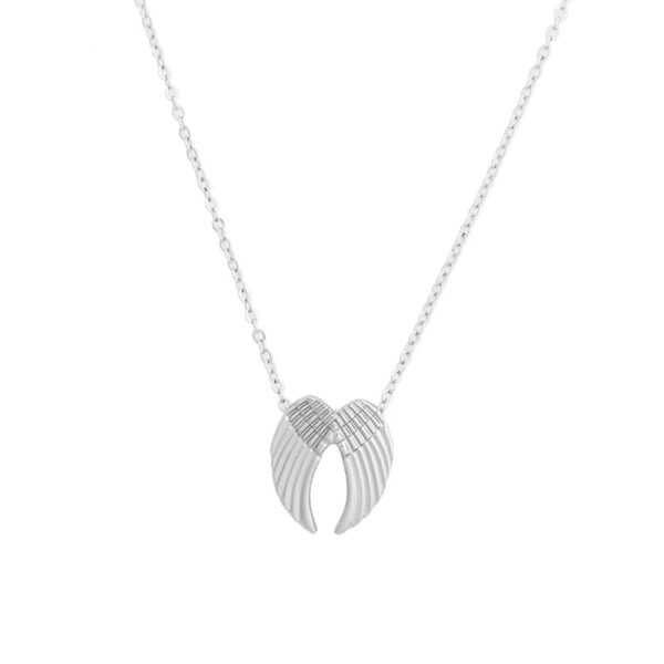 Heavenly Angel Wings Fashion Gold Silver Wing Pendant Clavicle Chain Necklaces For Women - Image 4