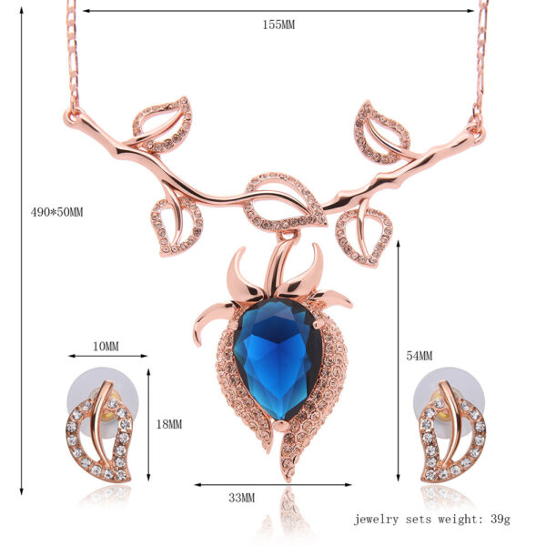 Love Water Drop Bell Jewelry Set Tree - Image 2