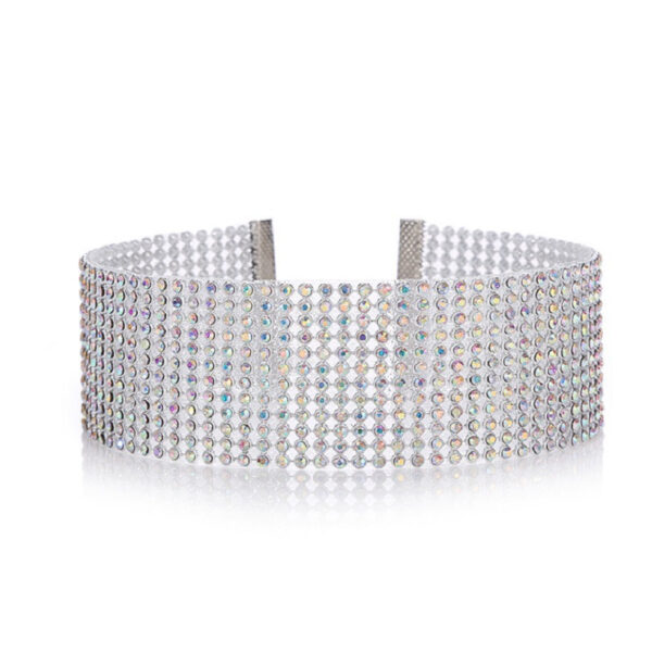 Full Crystal Rhinestone Choker Necklace Wedding Jewelry Chokers Necklaces For Women - Image 8