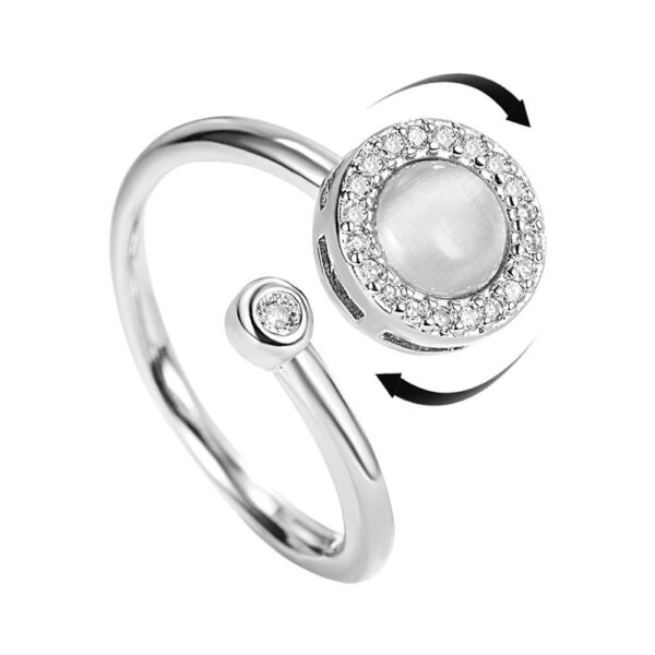 Women's Fashion Can Be Rotatable Ring - Image 10