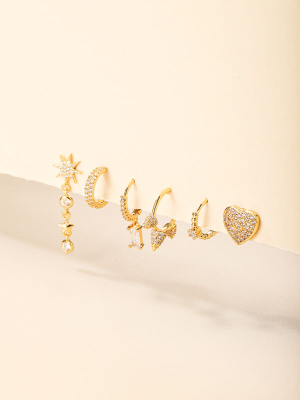 Simple Geometric Personality Metal Earrings