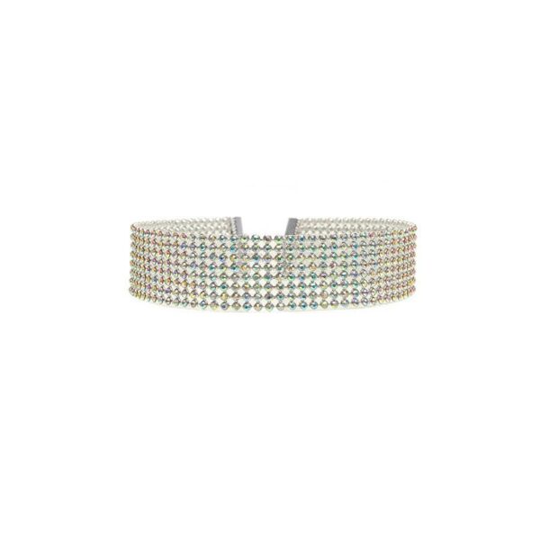 Full Crystal Rhinestone Choker Necklace Wedding Jewelry Chokers Necklaces For Women - Image 5