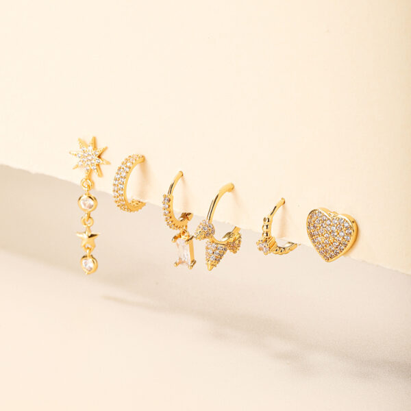 Simple Geometric Personality Metal Earrings - Image 3
