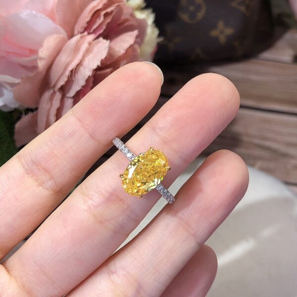 New Oval Fashion Personalized Ring Women - Image 3