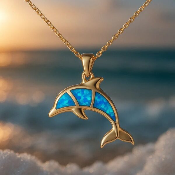 Women's Simple Temperamental Minority Design Ocean Pendant Necklace - Image 5