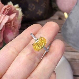 New Oval Fashion Personalized Ring Women
