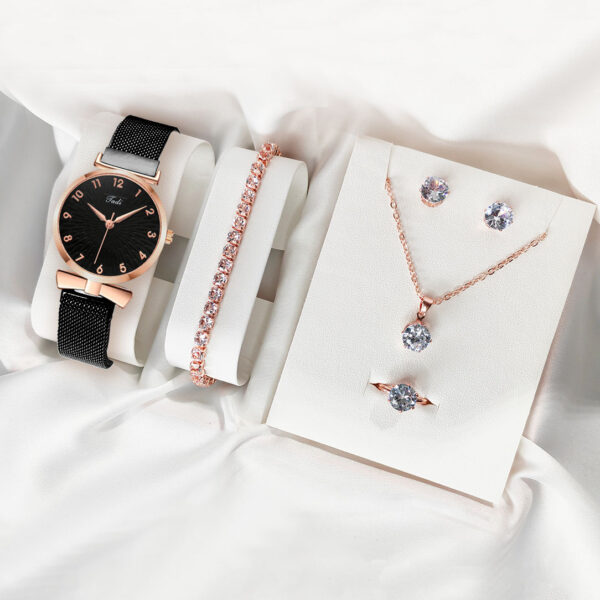 Leisure Gift Quartz Watch Five-piece Set Accessories Set - Image 6