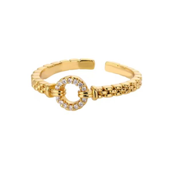 Simple Bracelet O-shaped Adjustable Ring - Image 6