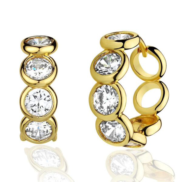 Fashion Geometry Pattern Design Earrings - Image 3