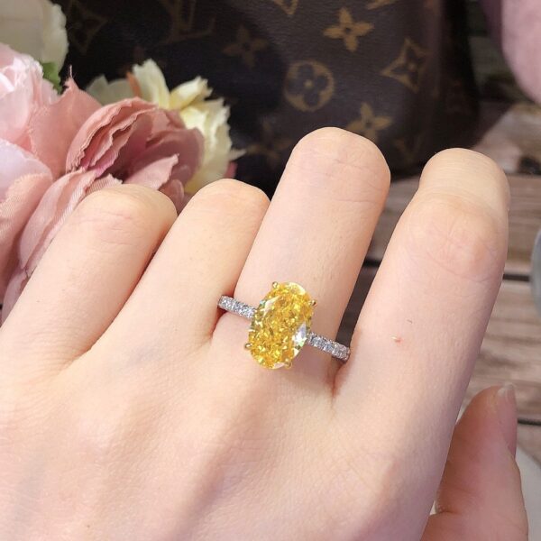 New Oval Fashion Personalized Ring Women - Image 4