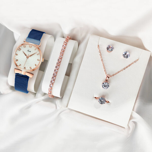 Leisure Gift Quartz Watch Five-piece Set Accessories Set - Image 9
