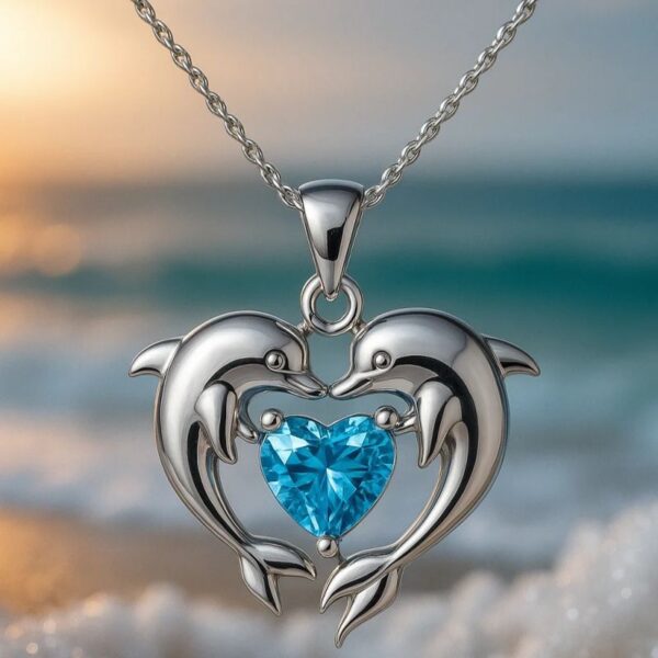 Women's Simple Temperamental Minority Design Ocean Pendant Necklace - Image 3