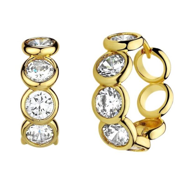 Fashion Geometry Pattern Design Earrings - Image 2