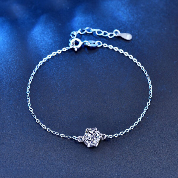 925 Sterling Silver Six-claw Bracelet Ornament - Image 5