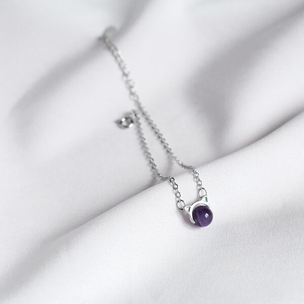 Sweet And Artistic Women's Amethyst Jewelry Fashion Jewelry - Image 3