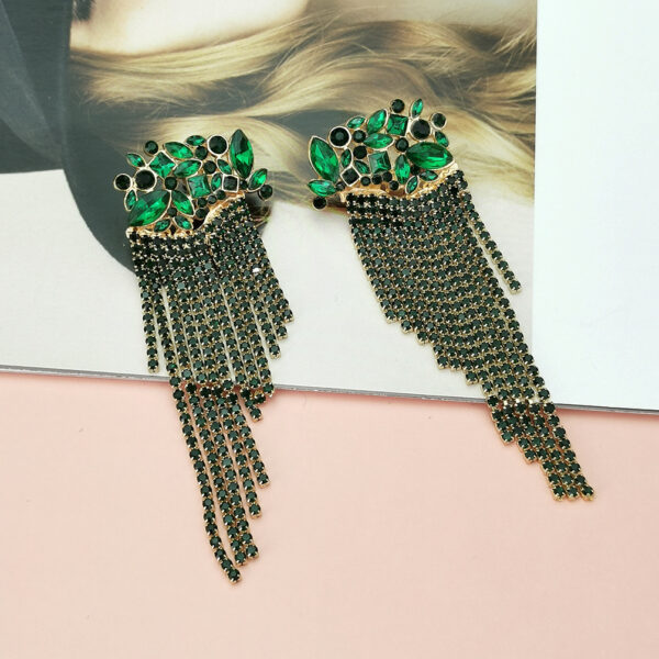 Sweet Beauty Fashion Tassel Pendant Earrings - Image 7