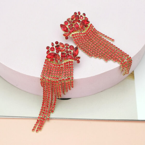 Sweet Beauty Fashion Tassel Pendant Earrings