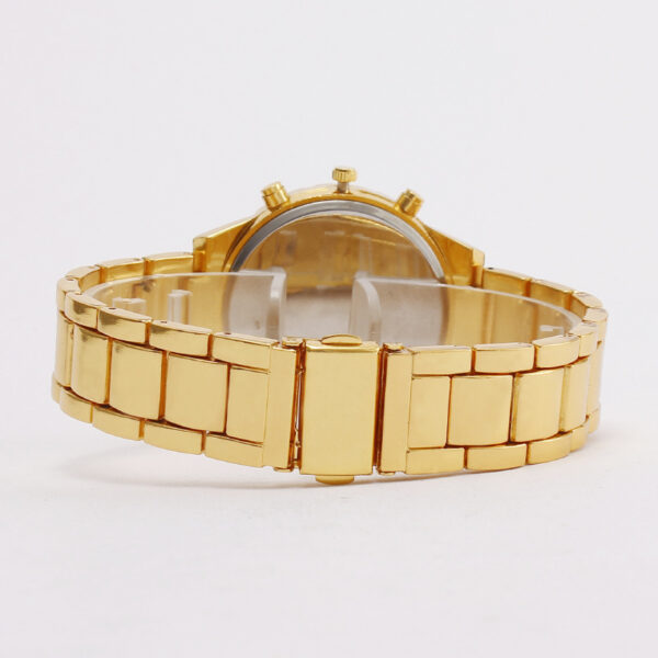 Women's Fashion Diamond Digital Calendar Three Eyes Quartz Watch - Image 5