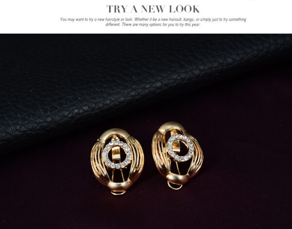Ethnic Style Necklace Earrings Jewelry Set - Image 5