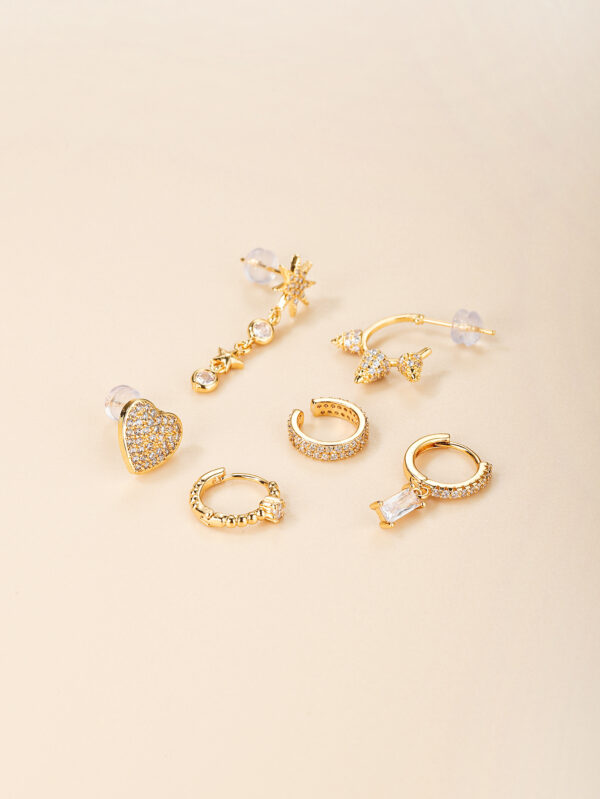 Simple Geometric Personality Metal Earrings - Image 5