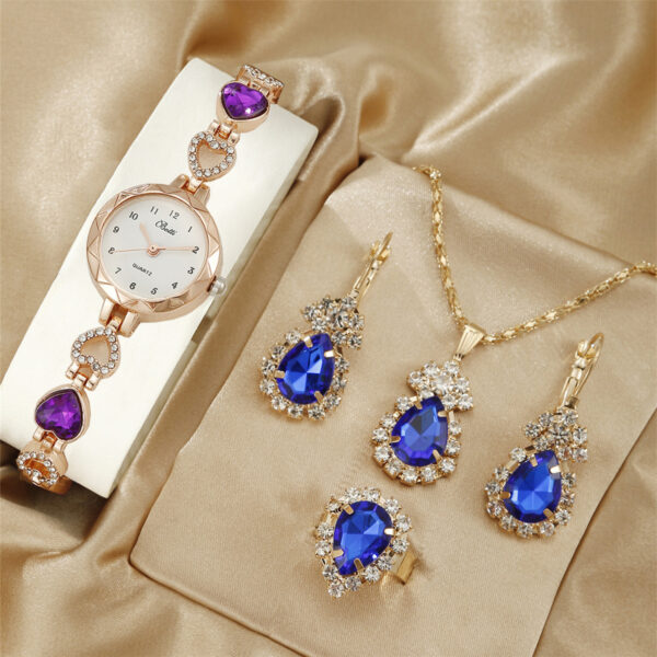 Women's Simple Disc Light Luxury Quartz Bracelet Jewelry Watch - Image 10