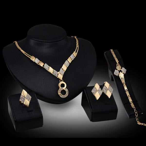 Snake bone chain All-match Jewelry Set Necklace - Image 5