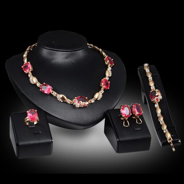 Four-piece Exaggerated Jewelry Set