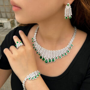 Necklace Earring Bracelet Ring Set